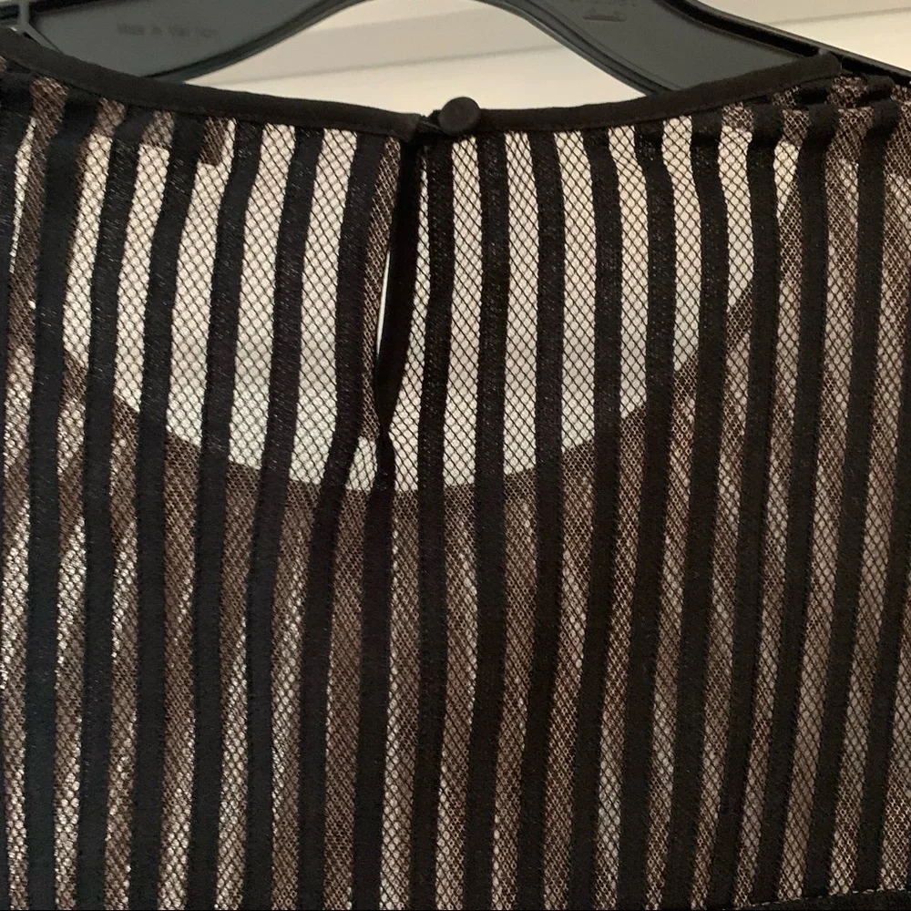 💞3 for $50💞BCBGMAXAZRIA black lace babydoll mini dress size Medium - Picture 14 of 14